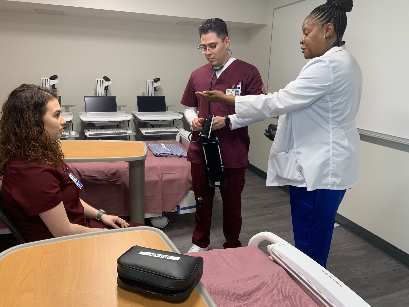Gateway Technical College health care students